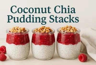 Chia See Pudding Fruit Nuts Layered Dairy Gluten Free